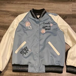 Coach x Keith Haring varsity jacket
